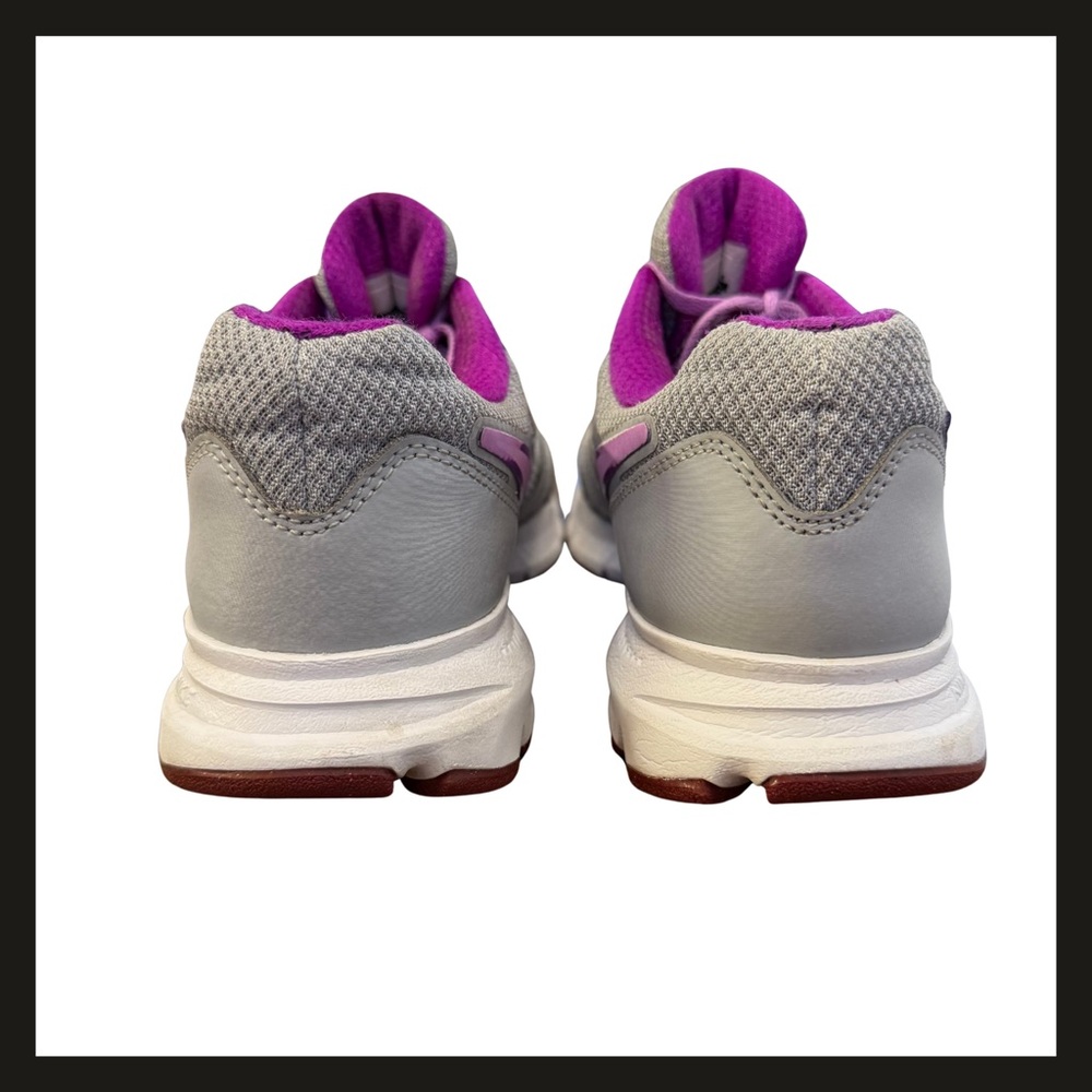 Nike Downshifter 6 Women’s Size 7 Grey Purple Running Sneakers 684765-017 EUC - Picture 7 of 14